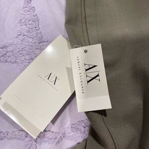 Armani Exchange Shelter Green Trousers